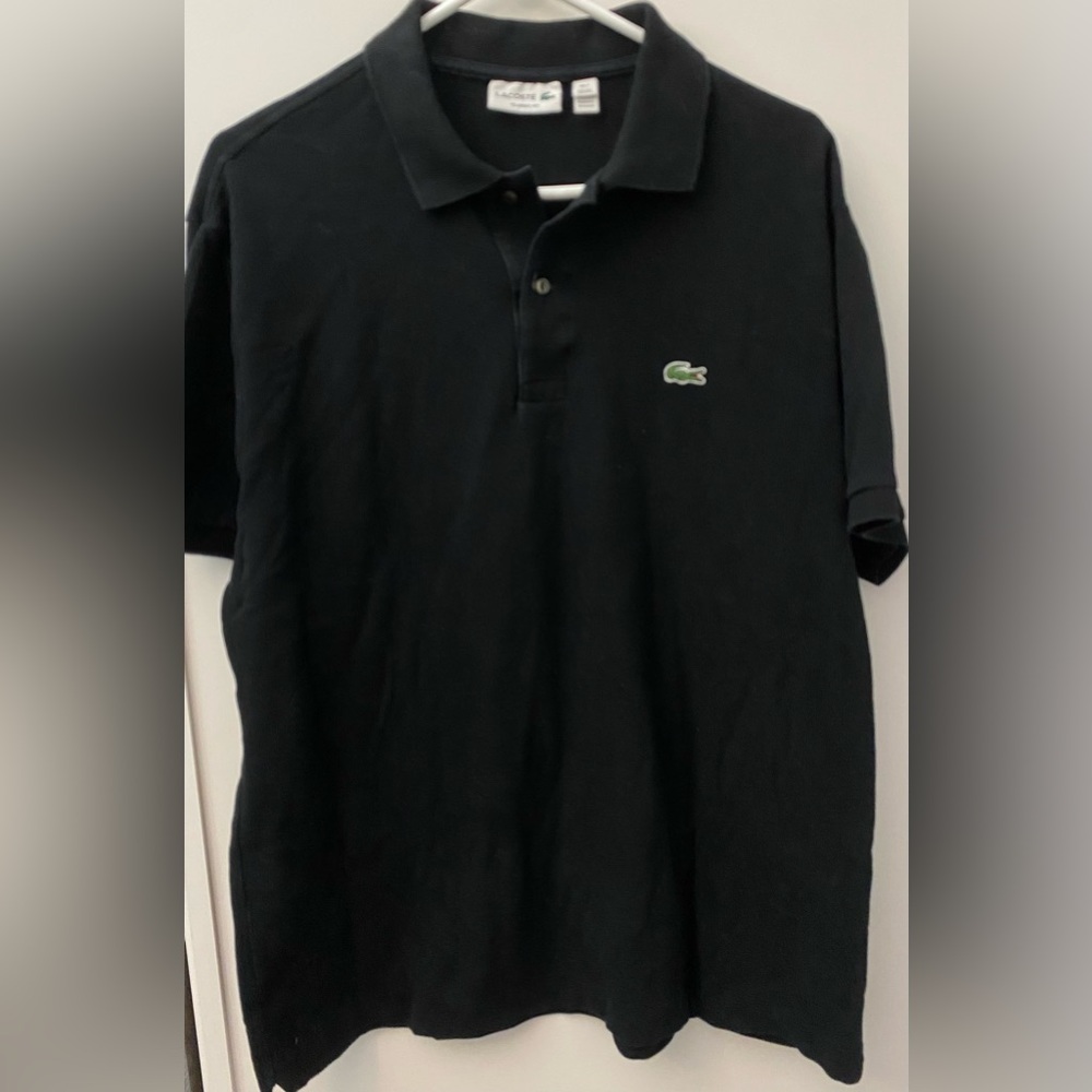 Lacoste Men's Polo Shirt in Black